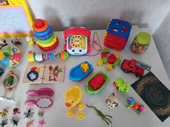 Hračky pro děti, Krteček, lodička, telefon atd. - 6