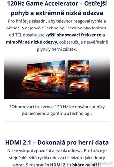 Tv TCL 55P755 4K 139 cm záruka účtenka rok a pul - 6