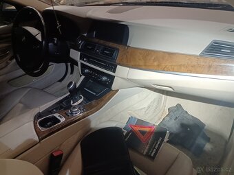 BMW F10 530D rok 2010 na náhradní díly bez motoru naj 184tkm - 6