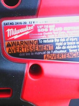 Milwaukee M12 CH-0 aku vrtacka - kladivo SDS plus - 6