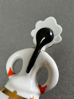 Soška Dívka v ruském kroji 12.5 cm, Dulevo USSR - 6