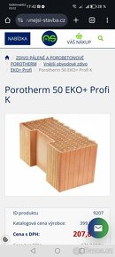 Nabízím cihly,, porotherm,a plne cihly - 6