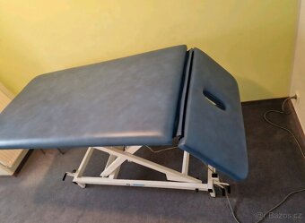 Elektrické Masážní lehátko 1 motor modré fyzio akce - 6