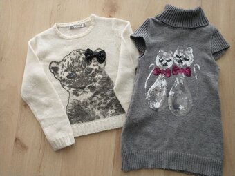 Oblečení holka vel. 128 - 6