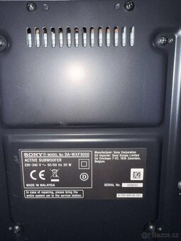 SoundBar + subwoofer SONY XF9000 - WXF9000 - 6