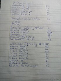 Instalatérský a topenářský materiál - 6