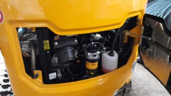 Minibagr JCB 19C-1 1943kg r.v.2023, 138 mth, po servisu. - 6