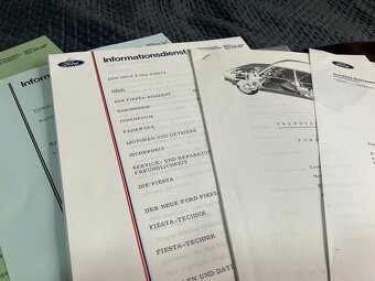 FORD FIESTA rok 1976 reklamní katalog z autosalonu FORD - 6