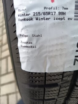 Originál zimní sada 17" – VW, Audi Q3, Škoda, SEAT - 6