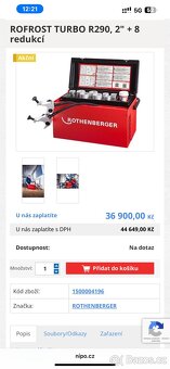 Rothenberger rofrost turbo + 12 redukci - 6