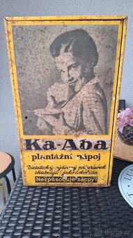 Starožitná plechovka KA-ABA plantážní nápoj - 6