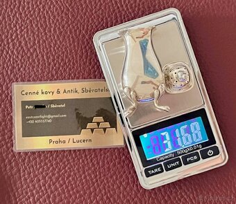 👑 Stříbrná slánka Barnsley 18. století 🇬🇧 - 6