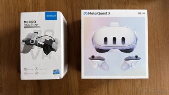Meta Quest 3 128GB + M3 PRO headstrap + příslušenství - 6