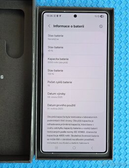 Samsung Galaxy S25 Ultra 256GB Whitesilver ZÁNOVNÍ - 6