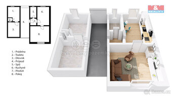 Prodej chalupy, 531 m², Jaroměřice - 6