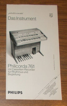 Varhany Philicorda od Philips, 2 manuály a basové klávesy - 6
