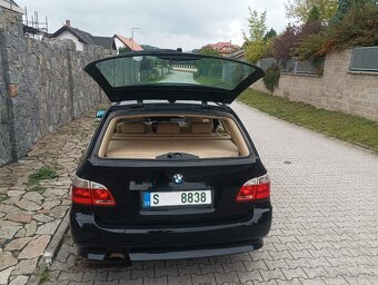 BMW 520D kožený interiér E61 - 6