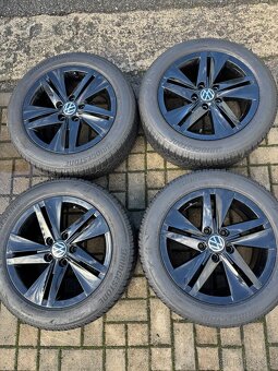 ORIGINÁL Alu Volkswagen Norfolk R16, 5x112 - TOP STAV, ZIMNÍ - 6