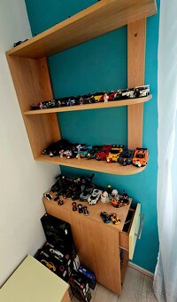 Dětský studentský pokoj nábytek skříně - 6