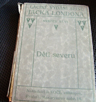 Staré dobrodružné knihy - 4x L. M. Pařízek, 1x J. London - 6
