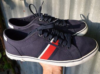 Tmavěmodré pánské tenisky Tom Tailor vel. 44 - 6
