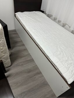 Postel z masivu - jednolůžko - 2x (80/200) - 6