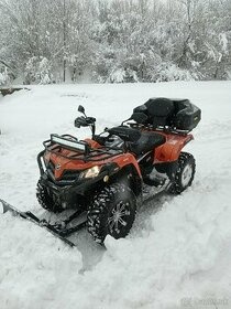 Radlica na ctyrkolku atv pluh na snih click system - 6