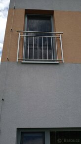 Nerezové zábradlí na francouzské okno na míru. - 6