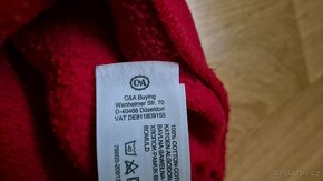 Červená chlapecká mikina C&A, vel.92 - 6