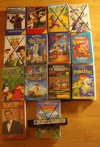 originální VHS kazety (videokazety) - 6