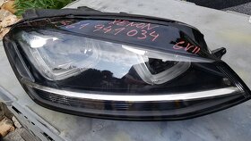 vw golf VII. hb i variant 4x kapota, blatníky světla dveře - 6
