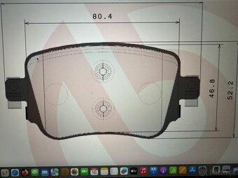 Zadni brzdove desticky Brembo - 6