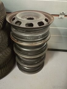 Mercedes Plechové disky 15" - 6