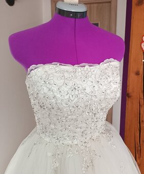 Svatební šaty zn. Wedding vel. S FRÝDLANT - 6