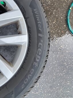 Originál kola Volkswagen R16 215/60, zimní pneu, 5x112 - 6
