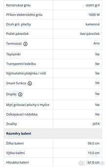 Stolní elektrický gril - 6