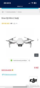 Dron DJ mini šedý - 6
