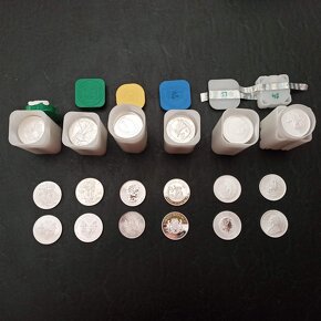 STŘÍBRO a ZLATO American Eagle, Maple, Panda a US Morgan atd - 6