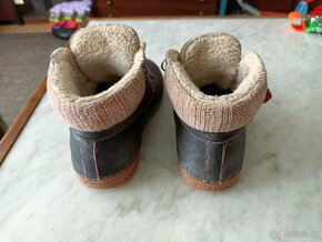 Zimni kožené barefoot boty D. D. Step (stélka 17cm) - 6