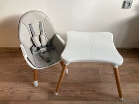 Rostoucí jídelní židlička Nania EVA 2v1 GREY - 6