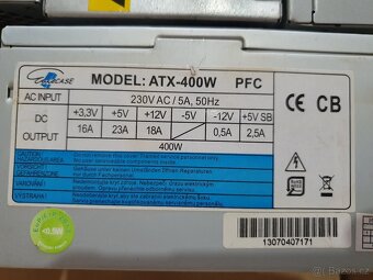 6x funkční zdroj do pc. Kladno. - 6