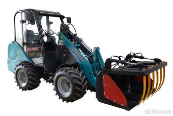 kolový nakladač, motor kubota , model schmidt 3639 - 6