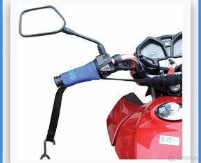 Popruhy říditkové na zajištění motorky - 6