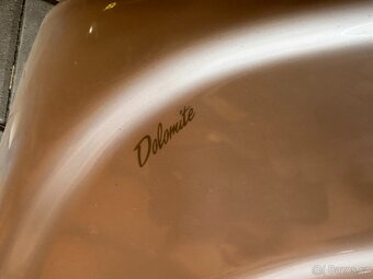 umyvadlo se závěsnou nohou Dolomity a baterií - 6