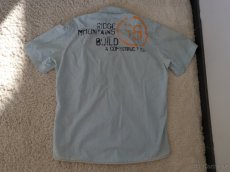 Pánská modrá košile s krátkým rukávem L.O.G.G. H&M vel. M/L - 6