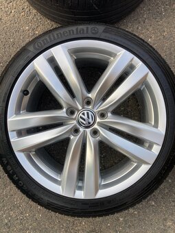 Vw R-line Alu r18,Kansas 235/40 18,letni pneu - 6