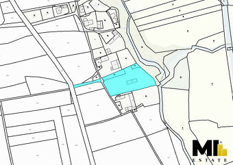 Prodej podílu 3/4 stavebního pozemku 3724 m2 v obci Vlhošť, - 6