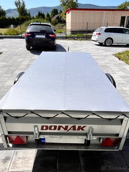 Přívěsný vozík-bržděný 1.3t KNOTT 270x130-najeto pouze 100km - 6