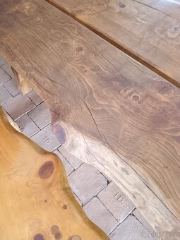 Stůl a lavice z masivu - 6