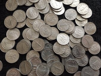 205 kusů 1 haléřů ČSSR, mince Československo, 1953 až 1962 - 6